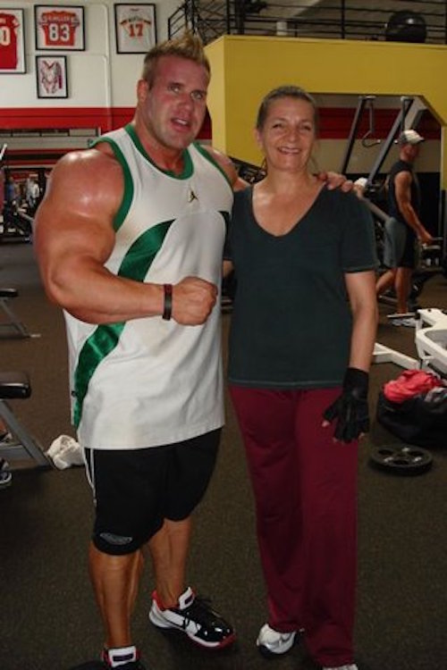 Jay Cutler, Batista Gremaud at Gold's Gym, Venice, Mecca of bodybuilding