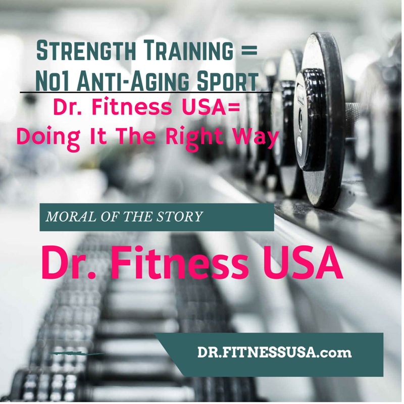 strength training, no1 anti-aging sport