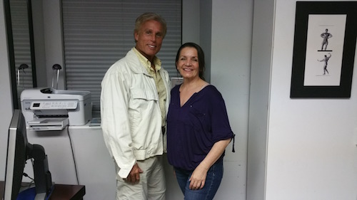 Steve Jennings visits Dr. Fitness USA at Body Design