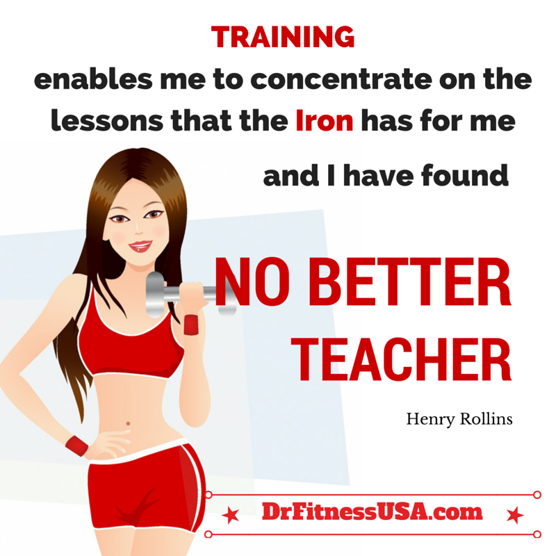 there is no better teacher than the iron