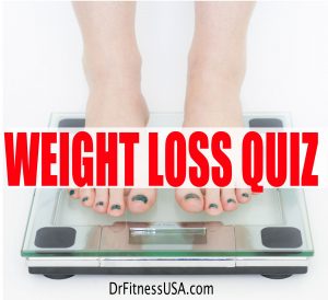 Weight loss quiz